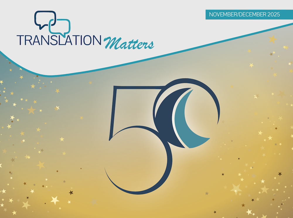 Translation Matters | Golden Harvest | August - September 2025